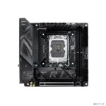 Материнская плата ASUS ROG STRIX B860-I GAMING WIFI, LGA1851, Intel B860, 2xDDR5, 4xSATA, 2xM.2, 1xPCIe 5.0 x16, 1xDP, 1xHDMI, 1xThunderbolt 4, 1x2.5Gb LAN, Wi-Fi 7, 2xUSB 2.0, 3xUSB 3.2 Gen 1, 1xUSB 3.2 Gen 2, 1xUSB 3.2 Gen 2x2, 1xUSB-C, 1xS/PDIF, 2x3.5 мм, 7.1, Mini-ITX 9
