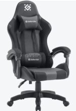 Кресло игровое Defender OKAS BLACK/GREY PU 5
