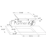 Индукционная варочная панель Gorenje GI6401BSC черный 8