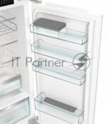 Встраиваемый холодильник Gorenje NRKI519E82WF, 193 см, электронное управление, цифровой дисплей, Wi-Fi, NoFrost Dual, Multiflow 360, контейнер CrispZone с контролем влажности, функция ConvertActive, AdaptTech, MultiAdjust, жесткое крепление, инверторный компрессор, уровень шума 35 дБ 21