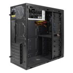 Компьютерный корпус Miditower ExeGate XP-330U-UNS450 (ATX, БП UNS450 с вент. 12см, 2хUSB/2хUSB 3.0, аудио, черный) 2
