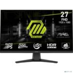 Монитор 27" MSI MAG 272F IPS 1920x1080, 200 Гц, 0.5 мс, 16:9, 1000:1, 250 кд/м², HDMI 2.0, DP 1.4, 3.5 мм, Adaptive-Sync, черный 6
