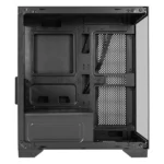 Компьютерный корпус Minitower ExeGate i3 SEA LE-NPX400 (mATX, БП 400NPX, 1*USB+1*USB 3.0, HD аудио, черный, передняя и боковая панели - закаленное стекло) 14