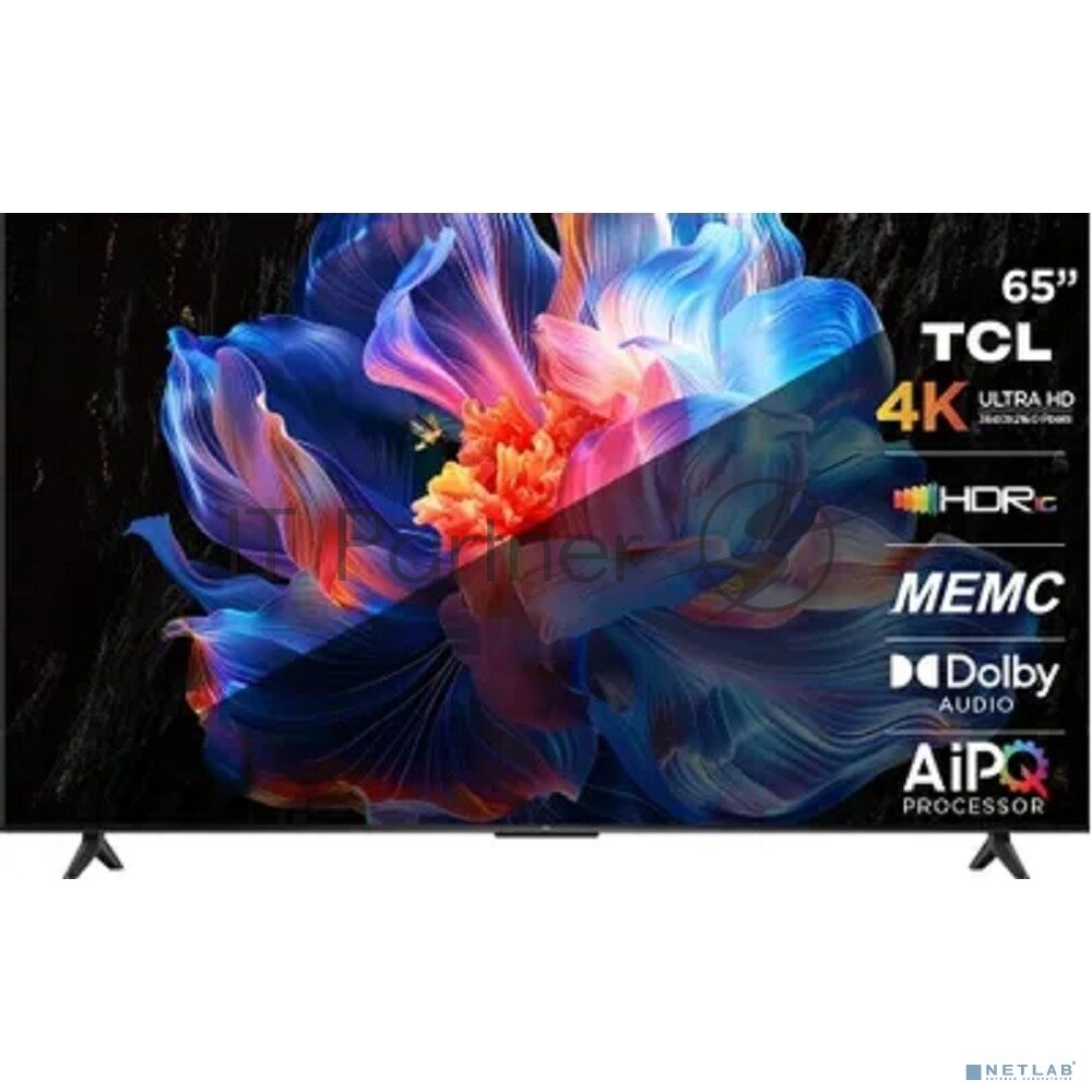 Телевизор TCL 65" 65P6K черный DLED LCD 4K UHD 60Hz Smart TV 1