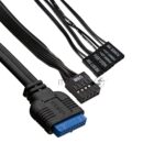 Компьютерный корпус Minitower ExeGate BAA-114U2-UNS400 (mATX, БП UNS400 с вент. 12см, 1хUSB+2хUSB 3.0, аудио, черный) 6