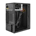 Компьютерный корпус Minitower ExeGate BAA-308U2-UNS400 (mATX, БП UNS400 с вент. 12см, 1хUSB/2хUSB 3.0, HD Audio, черный) 4