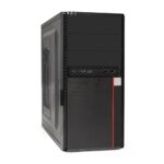 Компьютерный корпус Minitower ExeGate MA-371X-UNS500 (mATX, БП UNS500 с вент. 12см, 2*USB+2*USB 3.0, аудио, черный) 3