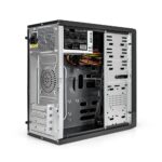 Компьютерный корпус Minitower ExeGate MA-371X-UNS500 (mATX, БП UNS500 с вент. 12см, 2*USB+2*USB 3.0, аудио, черный) 4