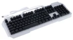 Клавиатура Gembird KB-G710M-S проводная, USB Type-A, чёрный/серебристый 8