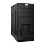Компьютерный корпус ExeGate Miditower ExeGate CP-603 Black, ATX, (CP450W, 80мм), 2хUSB+2хUSB 3.0, Audio 7