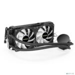 Система жидкостного охлаждения ExeGate BlackWater-240V2.PWM.RGb черный, 120 мм, алюминий, 2000 об/мин, 22 дБ, 4 pin, 220 Вт 2