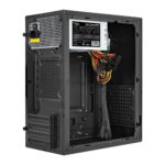 Компьютерный корпус Minitower ExeGate BAA-308MU2-UNS350 (mATX, БП UNS350 с вент. 12см, 1хUSB+2хUSB 3.0, HD Audio, черный) 12