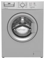 Стиральная машина Beko WRS 55P1 BSS серебристый, загрузка фронтальная 5 кг, 1000 об/мин., класс: А 12