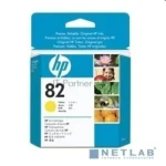 Картридж струйный HP №82 CH568A желтый для HP DJ 510 (28мл) 2