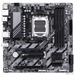Материнская плата Gigabyte B840M DS3H, AM5, AMD B840, 4xDDR5, 4xSATA, 2xM.2, 1xPCIe 4.0 x16, 1xPCIe 3.0 x4, 2xDP, 1xHDMI, 1x2.5Gb LAN, 3xUSB-A 5Gbps, 8xUSB-A 2.0, 1xUSB-C 5Gbps, 3x3.5 мм, 7.1, mATX 12