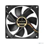 Вентилятор для корпуса ExeGate ExtraSilent ES12025S3PM черный, 120 мм, 1350 об/мин, 23 дБ, 3 pin 1