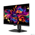 Монитор 26.5" MSI MPG 271QR QD-OLED X50 QD-OLED 2560x1440, 500 Гц, 0.03 мс, 16:9, 300 кд/м² (пиковая 1000 кд/м²), HDMI 2.1, DP, USB-C (98 Вт), USB Hub (2x USB 3.2), 3.5 Jack, HDR10, DisplayHDR 500 True Black, G-Sync Compatible, Adaptive-Sync, динамики, черный 2
