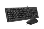 Комплект клавиатура+мышь A4Tech KK-3330S проводной, USB, 1200 DPI, чёрный 33