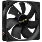 Вентилятор для корпуса ExeGate ExtraPower EP12025S3PM черный, 120 мм, 1800 об/мин, 28 дБ, 3 pin 3