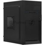 Компьютерный корпус Minitower ExeGate BAA-105U2-01-UNS350 (mATX, БП UNS350 с вент. 12см, 2*USB+2*USB 3.0, аудио, черный) 5