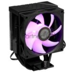 Кулер для процессора PCCooler R300 ARGB BK черный 92мм алюминий+медь 2200rpm 30db 4-pin 150W 133мм 5
