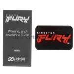 Оперативная память Kingston Fury Beast RGB, DDR5, 32GB (1x32GB), 6000 MHz, CL36, с радиатором, RGB, черный 3