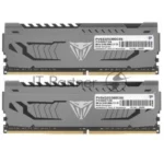 Оперативная память Patriot Viper Steel, DDR4, 32GB (1x32 GB), 3200 MHz, CL16, DIMM, радиатор, черный 8