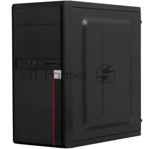 Компьютерный корпус Minitower ExeGate MA-371X Black, mATX (UN400, 120мм) 2хUSB+2хUSB 3.0, Audio 1