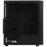 Компьютерный корпус Miditower ExeGate EVO-8243-EVO800 (ATX, БП EVO800RGb с вент. 12 см, 2хUSB+1хUSB 3.0, черный, 3 вент. с RGb подсветкой, боковая панель - закаленное стекло) 16