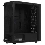 Компьютерный корпус Miditower ExeGate EVO-8243-EVO800 (ATX, БП EVO800RGb с вент. 12 см, 2хUSB+1хUSB 3.0, черный, 3 вент. с RGb подсветкой, боковая панель - закаленное стекло) 21