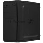 Компьютерный корпус Minitower ExeGate BA-202-UNS350 (mATX, БП UNS350 с вент. 12см, 2хUSB, аудио, черный) 11