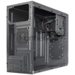Компьютерный корпус Minitower ExeGate BAA-308MU2-AAA350 (mATX, БП AAA350 с вент. 8см, 1хUSB+2хUSB 3.0, HD Audio, черный) 10