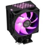 Кулер PCCooler R400 ARGb черный 92мм алюминий+медь 2200r m 30db 4-pin 180W 133мм 6