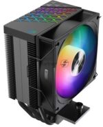 Кулер PCCooler R400 ARGb черный 92мм алюминий+медь 2200r m 30db 4-pin 180W 133мм 7