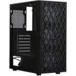 Компьютерный корпус Miditower ExeGate EVO-8243-NPX500 (ATX, БП 500NPX с вент 12 см, 2хUSB+1хUSB 3.0, черный, 3 вент. с RGb подсветкой, боковая панель - закаленное стекло) 8
