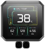 Система водяного охлаждения Deepcool Spartacus 420 ARGB Soc-AM5/AM4/1200/1700/1851 черный 4-pin 32.89dB Al LCD 2647gr Ret (R-SPT420-BKDSMP-G-1) 15