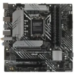 Материнская плата ASUS PRIME B660M-A WIFI D4, Socket LGA 1700, Intel B660, 4xDDR4, 4xSATA, 2xM.2, 1xPCIe 4.0 x16, 1xPCIe 3.0 x16, 1xDP, 2xHDMI, 1x 1Gb LAN, 2xUSB-A 3.2 Gen 2, 4xUSB-A 2.0, 3x3.5 мм, 7.1, mATX 24