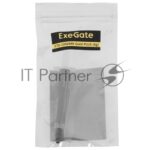 Термопаста ExeGate EX296086RUS ETG-10WMK Gold PLUS (10,4 Вт/(м•К), 4г, шприц с лопаткой) 1