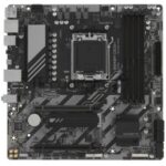 Материнская плата Gigabyte B840M DS3H WIFI6, AM5, AMD B840, 4xDDR5, 4xSATA, 2xM.2, 1xPCIe 4.0 x16, 1xPCIe 3.0 x4, 1xHDMI, 2xDP, 1x2.5Gb LAN, Wi-Fi 6, Bluetooth 5.3, 1xUSB-C 5Gbps, 2xUSB-A 5Gbps, 4xUSB-A 2.0, 3x3.5 мм, 7.1, mATX 3