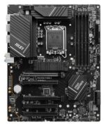 Материнская плата MSI PRO B760-P II, LGA 1700, Intel B760, 4xDDR5, 4xSATA, 2xM.2, 1xPCI-E 4.0 x16, 1xPCI-E 4.0 x4, 3xPCI-E 3.0 x1, 1xHDMI, 1xDP, 1xRJ45 2.5Gb, 1xUSB-C 3.2 Gen 2, 2xUSB-A 3.2 Gen 1, 2xUSB-A 2.0, 5x3.5мм, TOSLINK, 7.1, Standard-ATX 12