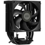 Кулер PCCooler R400 черный 92мм алюминий+медь 2200rpm 30db 4-pin 180W 133мм 10