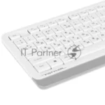 Комплект клавиатура+мышь A4Tech FStyler F1010 проводной, USB, 1600 DPI, белый/серый 17