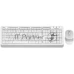 Комплект клавиатура+мышь A4Tech FStyler F1010 проводной, USB, 1600 DPI, белый/серый 18