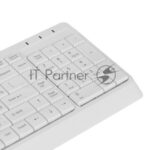 Комплект клавиатура+мышь A4Tech FStyler F1512 проводной, USB, 1200 DPI, белый 24