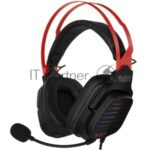 Гарнитура Bloody G560 красный/чёрный, проводная, подсветка 7