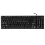 Комплект клавиатура+мышь Defender Nord GS-959 проводной, USB, 2400 DPI, чёрный 7