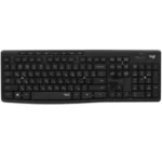 Комплект клавиатура+мышь Logitech MK295 беспроводной, USB, чёрный 23