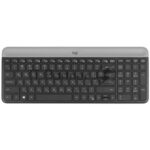 Комплект клавиатура+мышь Logitech MK470 беспроводной, USB, 1000 DPI, чёрный 7
