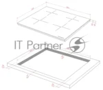 Варочная поверхность Kuppersberg/Варочная поверхность Kuppersberg, индукция, High-Tech, 9 уровней мощности, inverter, таймер, пауза, Booster, автоматическое отключение, Flexi-zone, слайдерное управление, поддержание тепла, черный 15
