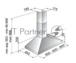 Вытяжка встраиваемая Zigmund & Shtain K 018.5 B черный, 50 см, 660 куб. м/ч, 58.6 дБ 4